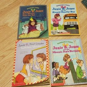 4 Junie B. Jones books